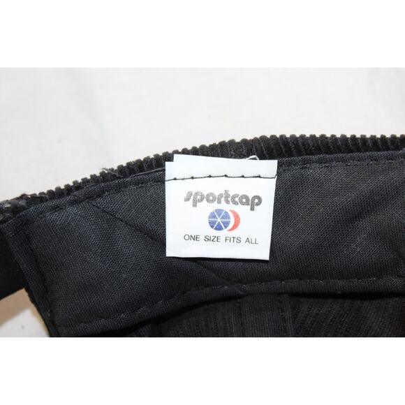 Vintage 1980's Trojan Explosive Corduroy Hat USA Trucker Snapback. Brand New - Picture 7 of 8